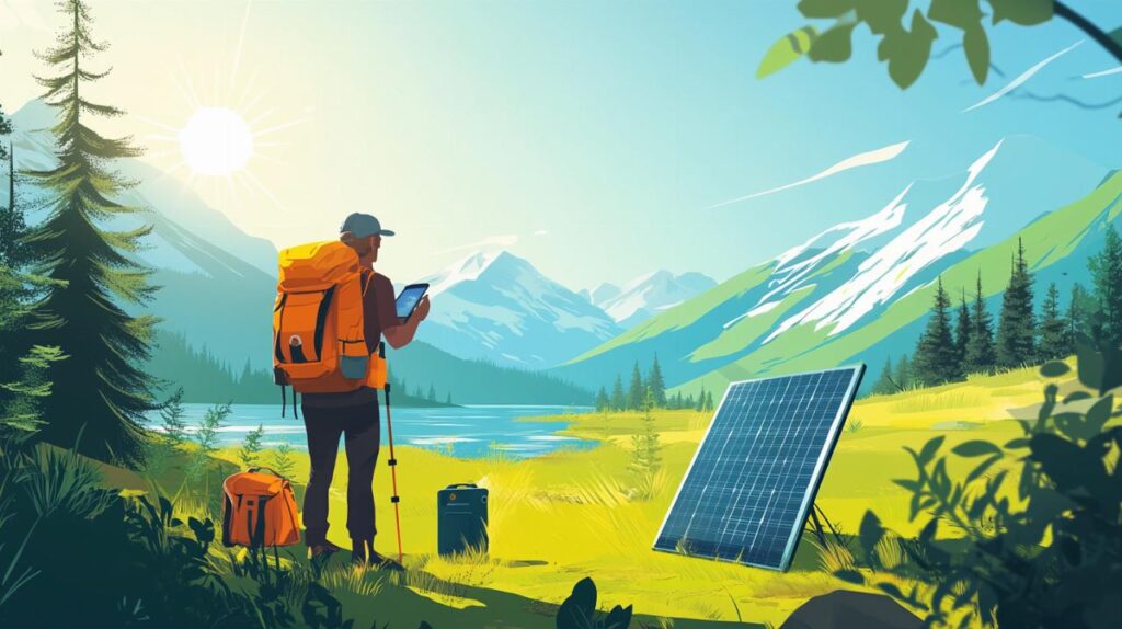 Cargadores solares para móviles y cámaras en montaña: Guía de dónde comprar cargador de batería solar para senderismo: Decathlon Vieux Campeur Nature et Découverte