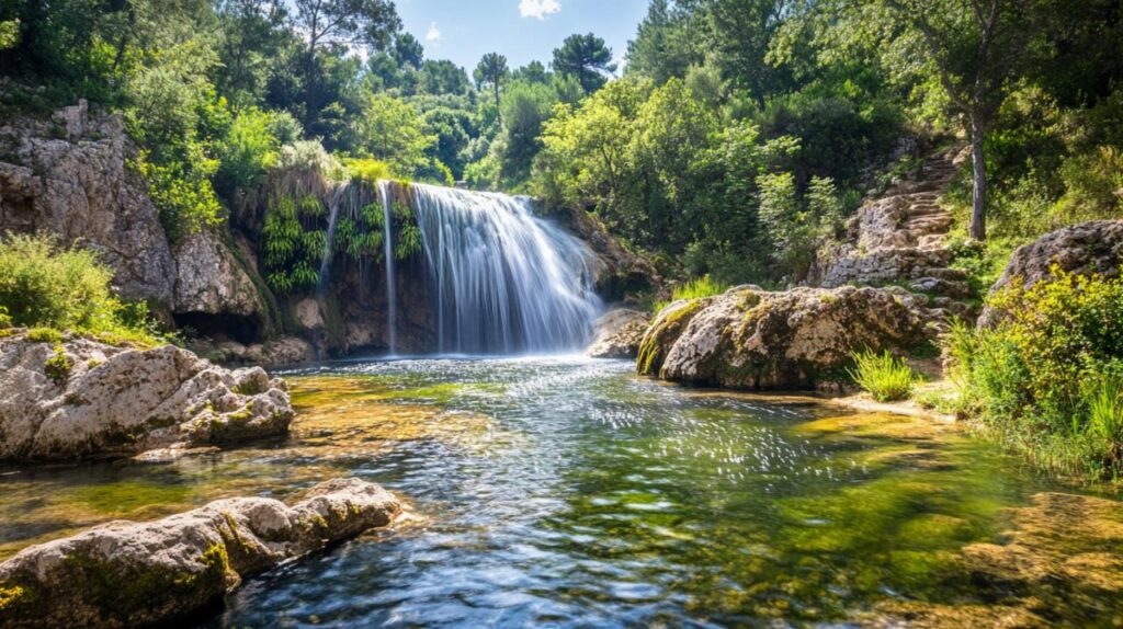 Cascada de los Carmes Barjols: descubrimiento y senderismo en Provenza seguido de una experiencia culinaria en Barjols